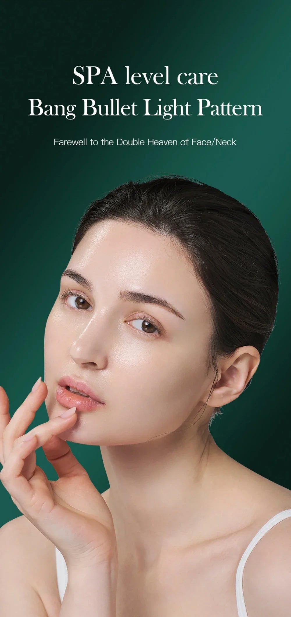 3 In 1 Microcurrent Face Massager Neck Facial Eye Lifting Massage Microcurrent Skin Rejuvenation Anti Aging Wrinkle Skin Care