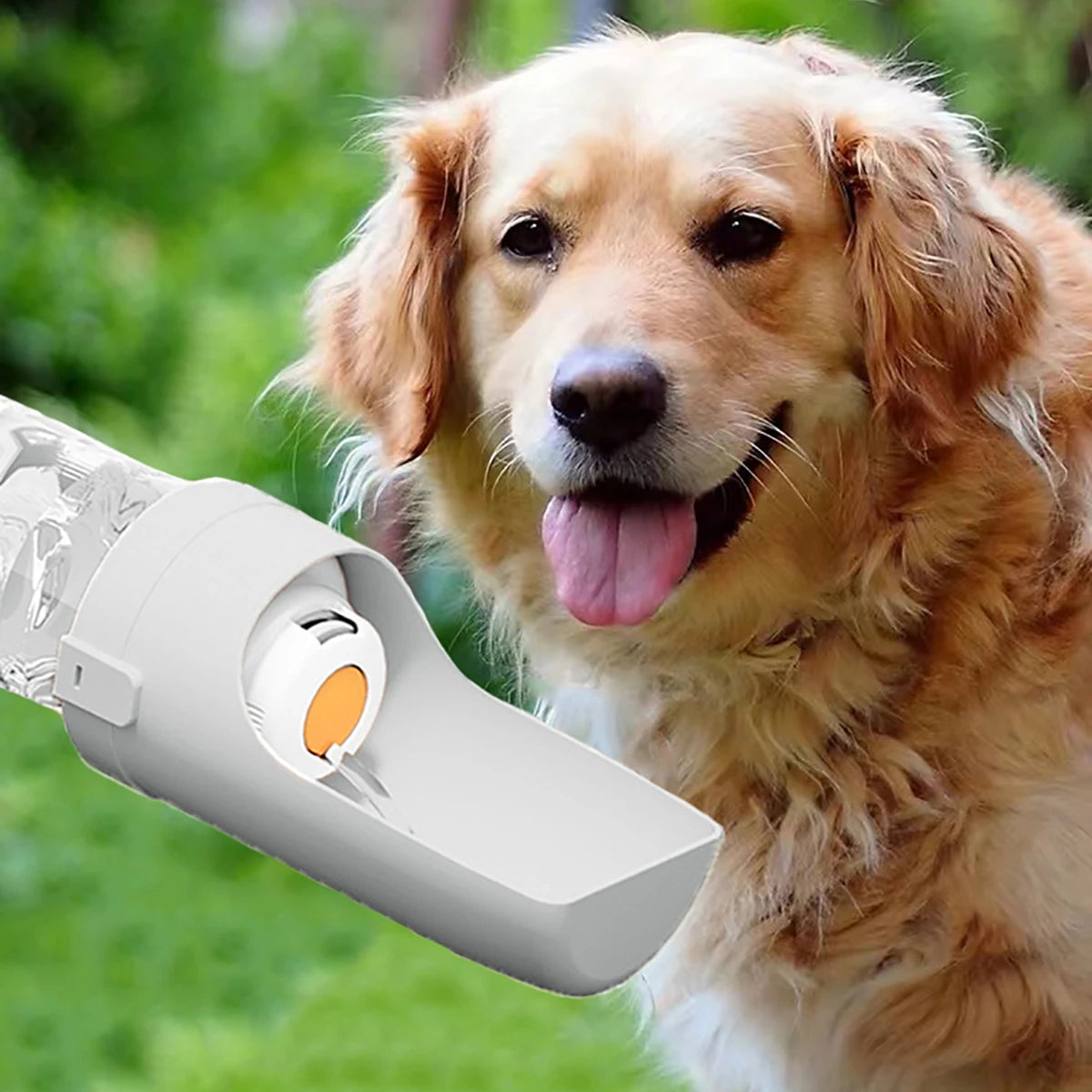 Portable Travel Pets Dog Water Bottle with Storage Food and Water Container Dog Cat Outdoor Pet Water Cup Bottle for Puppy