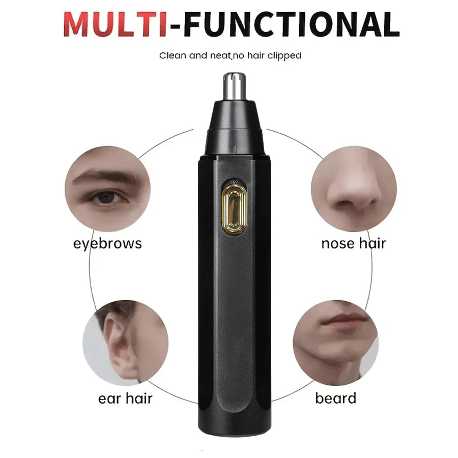 Nose hair trimmer, electric nose hair trimmer with USB charging, ear nose and ear nose hair trimmer