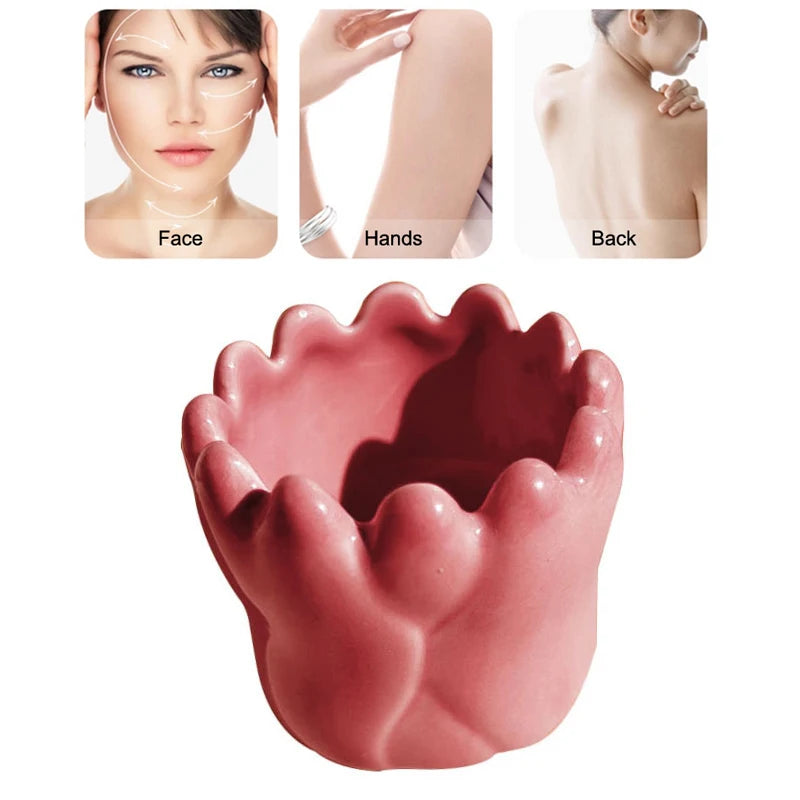 Ceramic Gua Sha For Face Body Massage Tool Body Guasha Board For Relief Massage Face Lift Gua Sha Massager