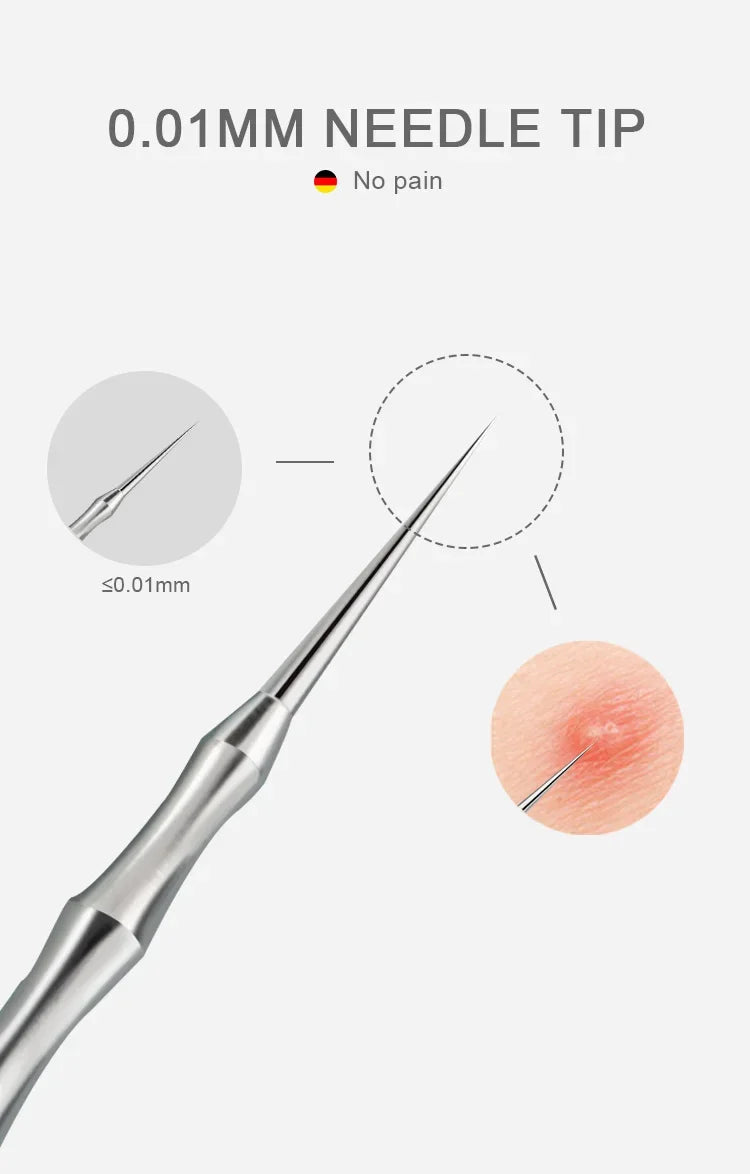 Beauty Artifact Blemish Extractor Remover Needle Tool Acne Blackhead Removal Needles Pimples Blackhead Clip Tweezers