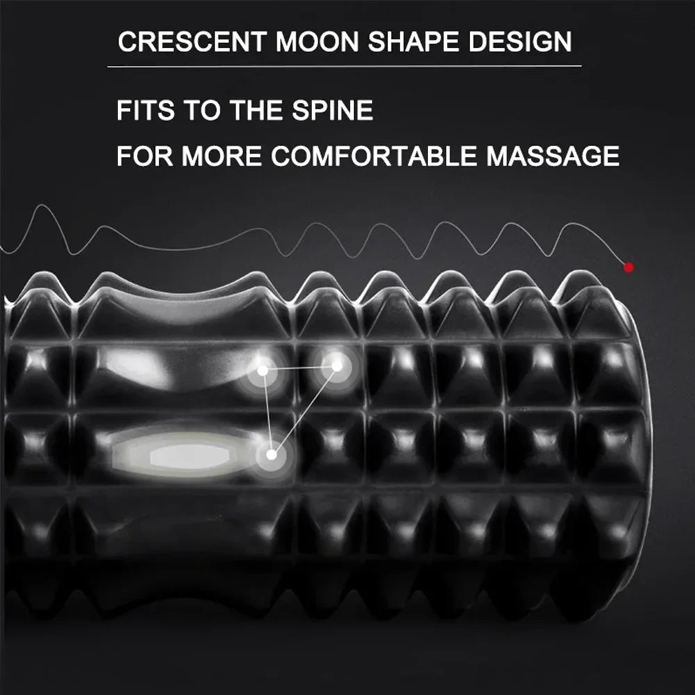 Foam Rollers for Muscle Massage 30/45CM - HIGH-Density Back Foam Roller for Back Pain Relief & Muscle Recovery in Legs & Arms
