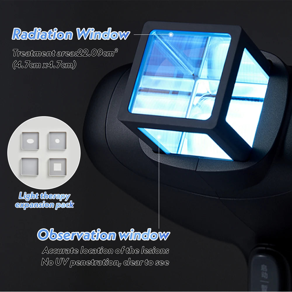 308nm Excimer Light Machine UVB Portable Treatment for Home Phototherapy for Dermatitis Mycosis Fungoides, Pityriasis Rosea