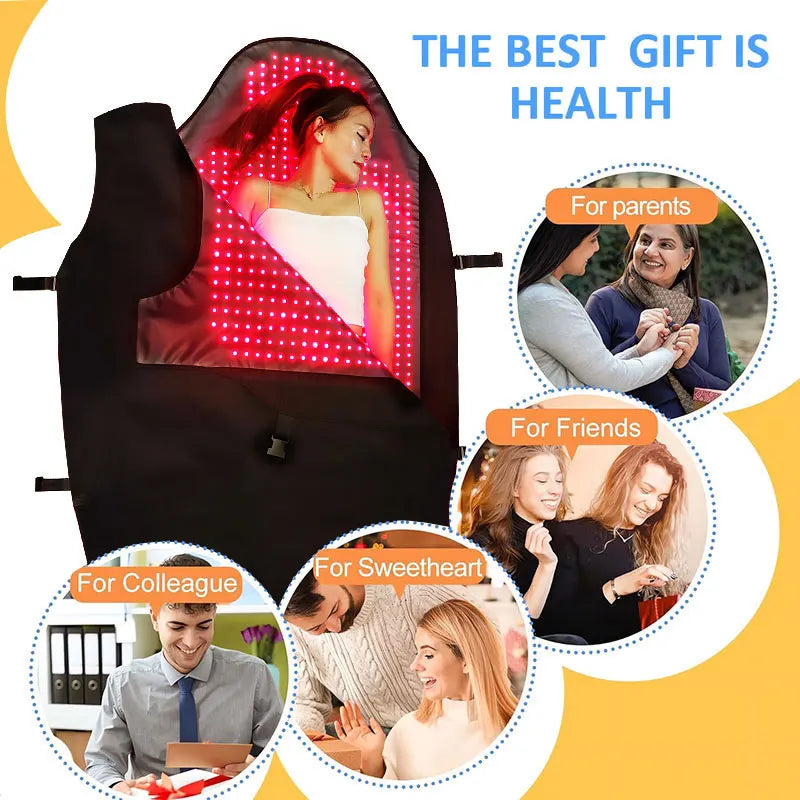 Recommend Full Body Red Light Therapy for Pain Relief LED Light Bag 660nm 850nm Red Light Therapy Sleeping Bag