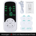Electric Muscle Stimulator 6 Modes Mini Cervical Spine Massager Meridian Body Massage Device for Pain Relief Electroestimulador