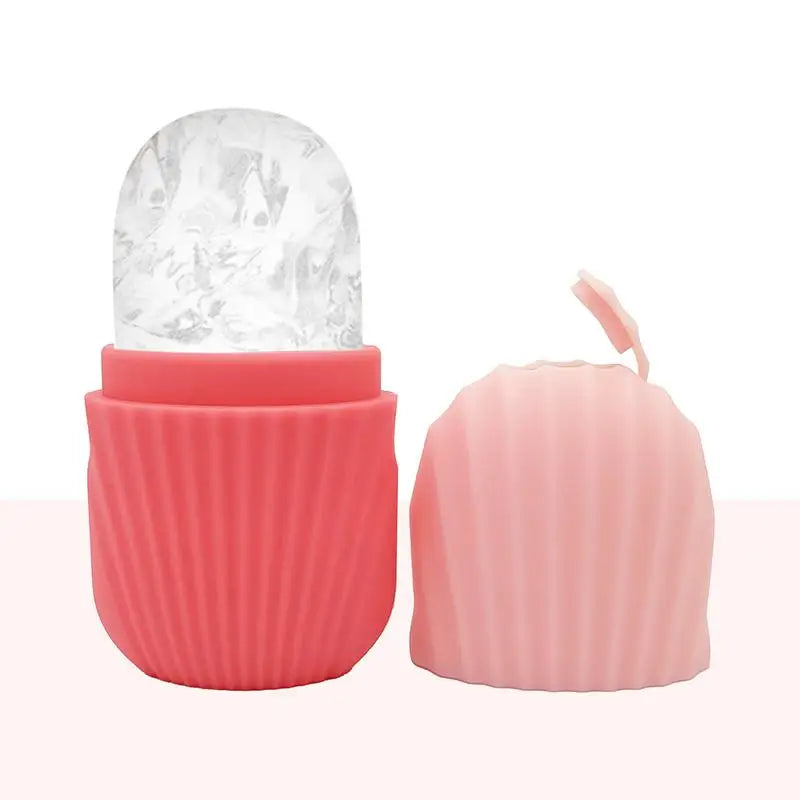 NEW Silicone Trays Facial Eye Roller Ice Ball Beauty Face Lifting Massager Contouring Reduce Acne Skin Care Tool Reusable