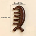 Gua Sha Massage Comb - Large-Toothed Facial Massager for Head Face Scalp and Full Body - Gua Sha Relaxation Tool