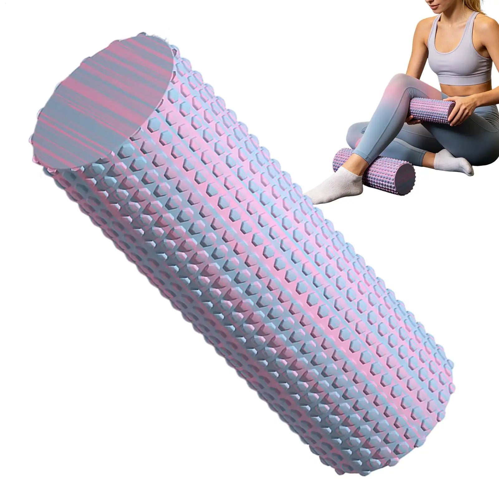 30cm Workout Roller Foam EVA Yoga Foam Roller For Pilates Yoga Muscle Massage And Fitness Portable Foam Exercise Roller