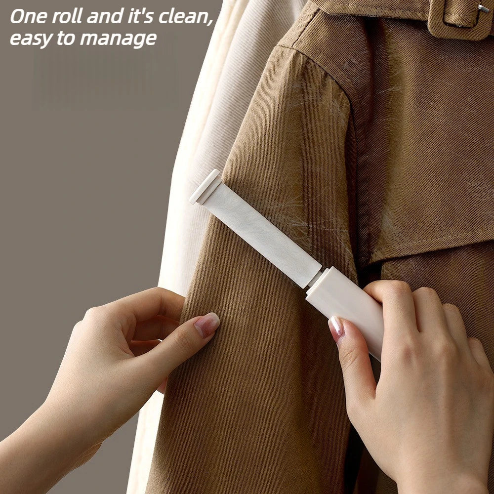 Reusable Lint Brush Pet Hair Remover for Clothes Sweaters Blankets Furniture Static Free Compact Travel Cleaning Tool Mini Carry