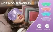 Cooling Eye Mask with Gel Bead Reusable Cold Compress Ice Pack Sleeping Eye Cooling Pads for After Eyelid Surgery Skin Care Tool