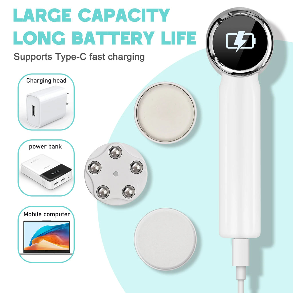 Electric Sonic Facial Cleansing Brush Waterproof Face Scrubber Deep Clean Exfoliating Skin Care Device
