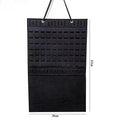 Jewelry Holder Organizer  Earring Necklace Jewelry Organizer Brooch Pin Display Board Jewelry hanging storage bag wall mounted