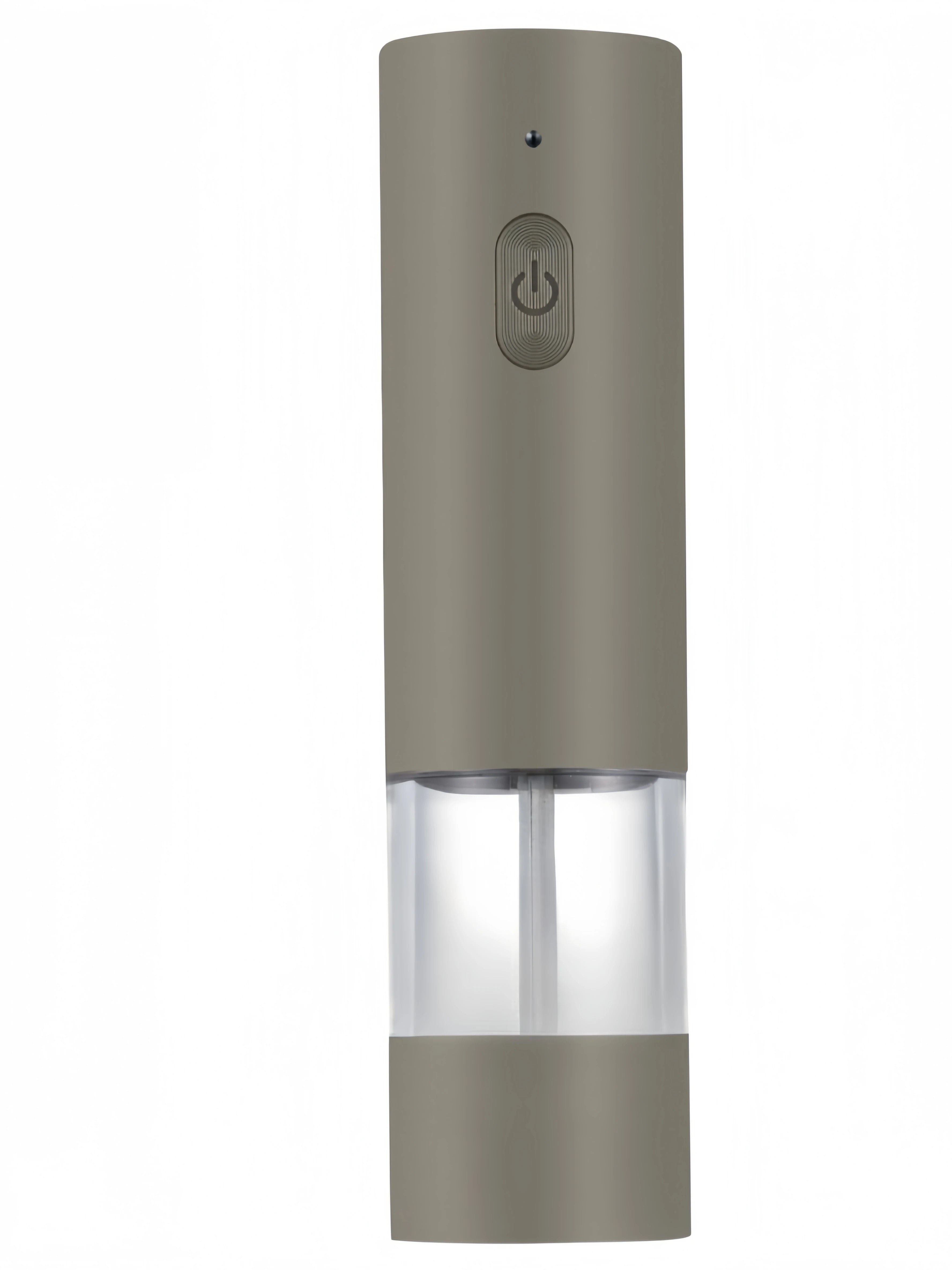 Rechargeable Electric Salt&Pepper Grinder Set with Wood Base, Automatic One‑Hand Operated Spice Mill with Adjustable Coarseness