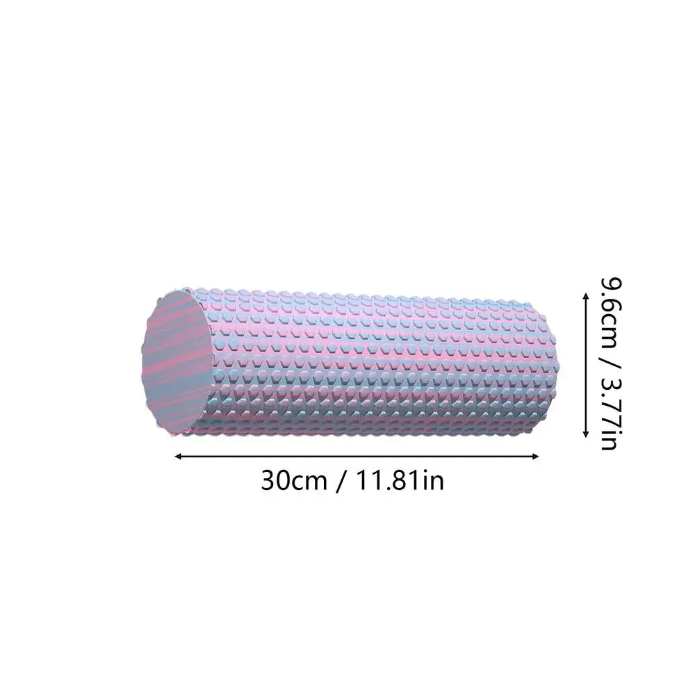 30cm Workout Roller Foam EVA Yoga Foam Roller For Pilates Yoga Muscle Massage And Fitness Portable Foam Exercise Roller