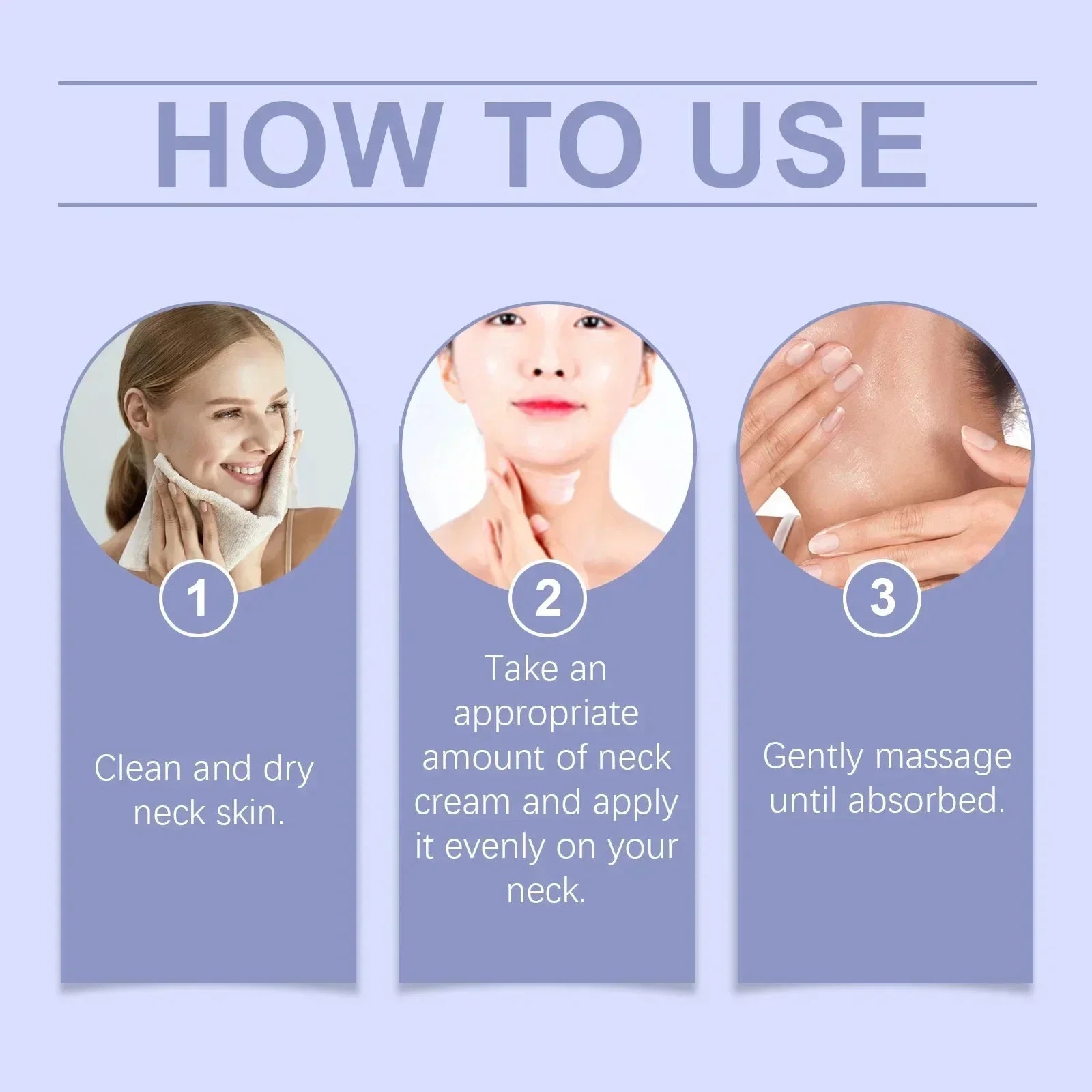 Neck Lift Tighten Cream Lightens Fine Lines Brightens Firms Nourishes Neck Cream Lightening Smoothing Moisturizer Neck Cream