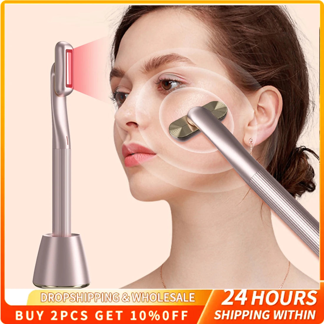 1081 Wholesale Private Label 3d Magnetic With Rose Gold Mini Electric Makeup Sets Tools Plastic Heated Eyelash Curler