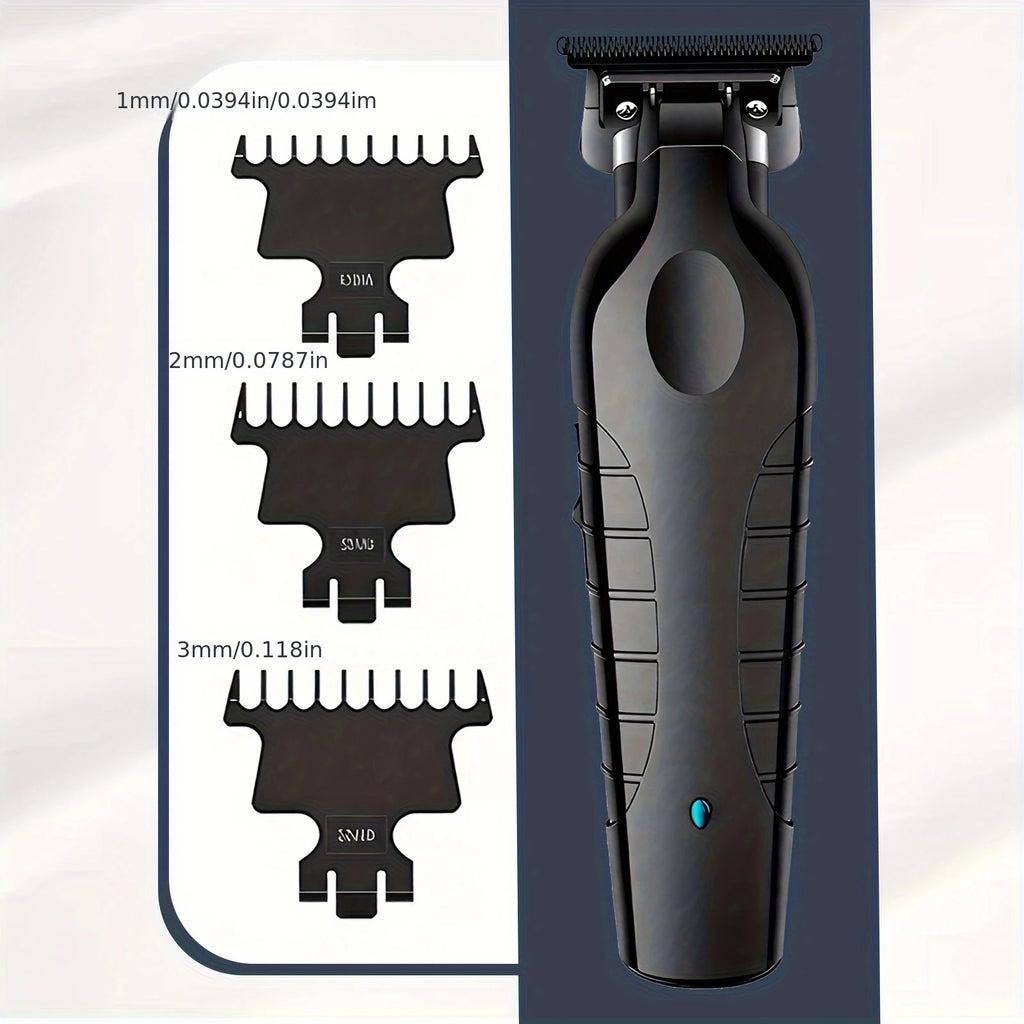 OMUONE Professional Barber Cordless Hair Clipper USB Rechargeable Hair Trimmer Precision Beauty Tool Men's Gift