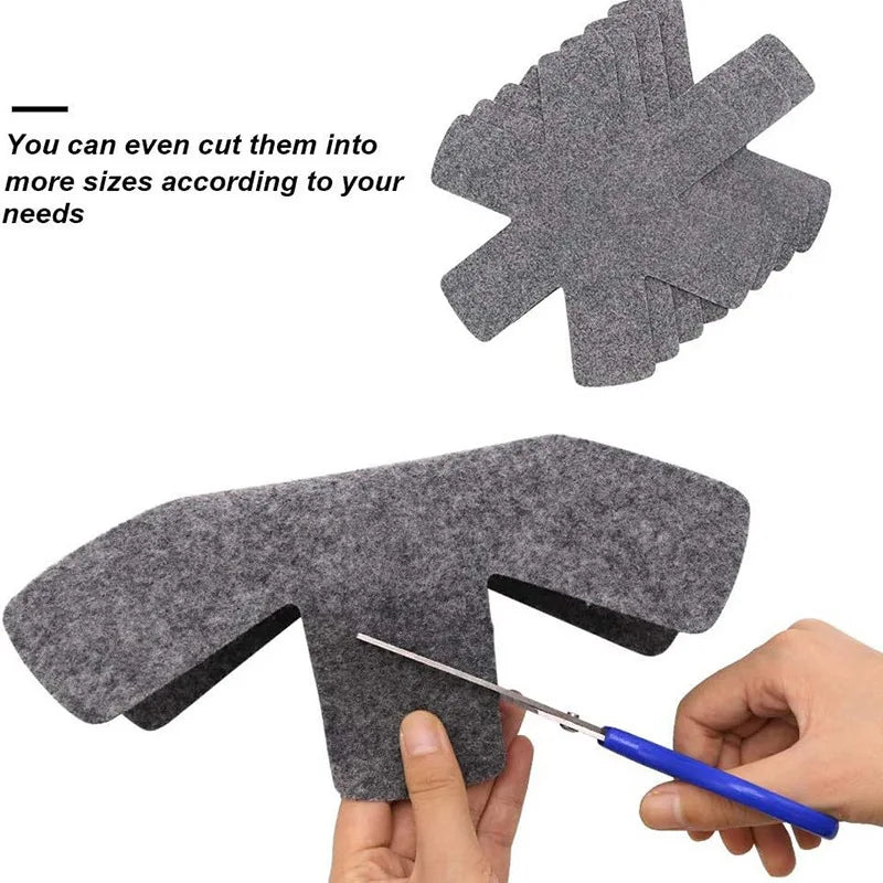 Pot and Pan Protectors 5Pcs Pot Dividers Pad Non-woven 3 Sizes Pans Separator Pads for Protecting Separators Pads Cookware