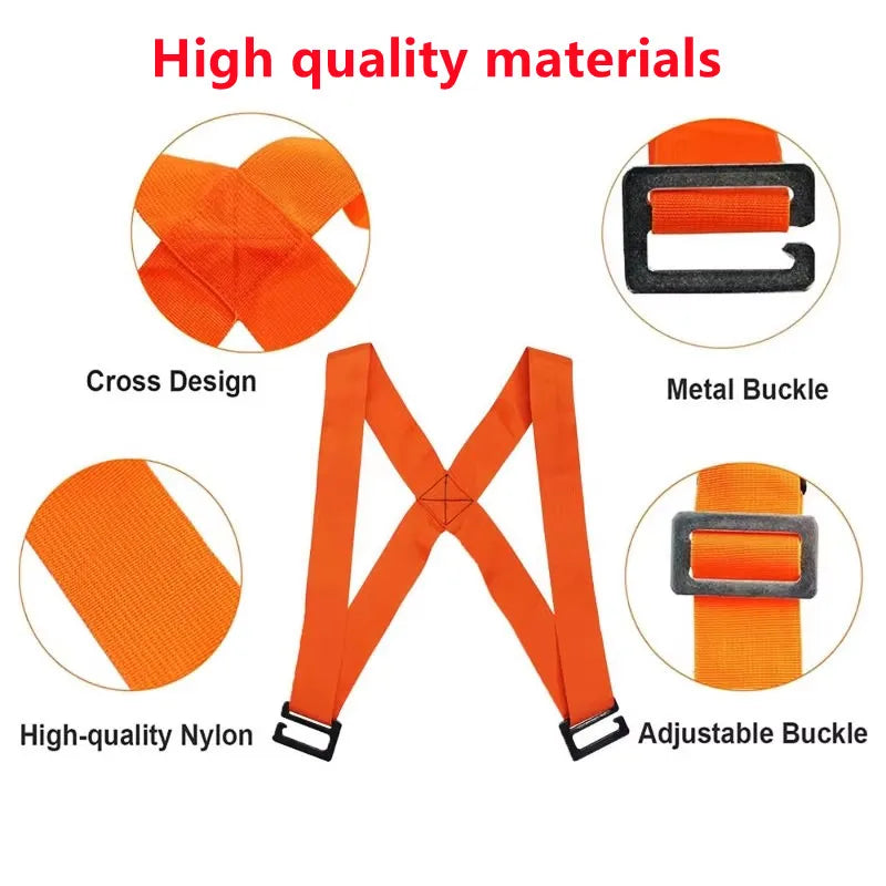 Furniture Moving Carrying Straps Shoulder Forearm Carry Rope Lift Heavy Furniture Transport Belt Ropes Lifting Cord Moving Strap