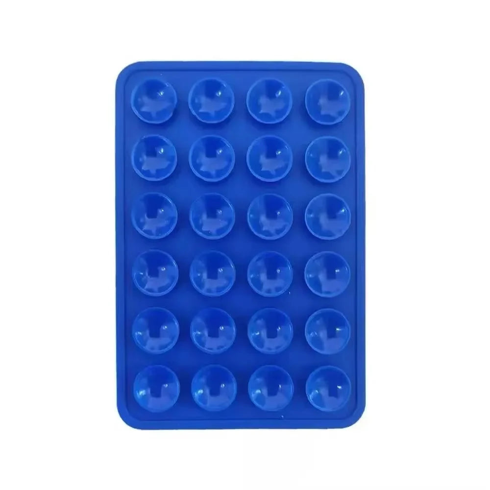 Silicone Suction Phone Holder Mat Multifunctional Suction Cup Wall Stand Square Anti-Slip Single-Sided Case Mount Back Sticker