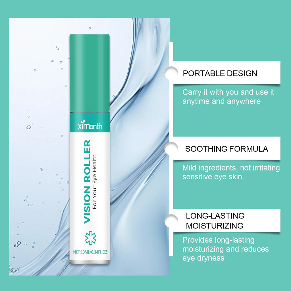 Eye Comfort Care Roller - Gentle Massage for Relieving Eye Fatigue & Discomfort, Perfect for Daily Office & Nighttime Use