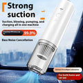 Mini Car Vacuum Cleaner Cleaning Powerful Suction Handheld Car Vacuum Cleaner Rechargeable for Car and Home Auto Vacuum Cleaner