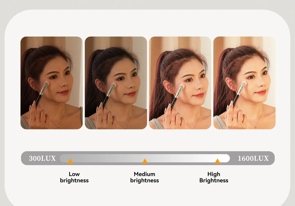 Beauty Mirror Smart Circle Internet Celebrity Bedroom Mirror Makeup Mirror Makeup Mirror Makeup Mirror Home Desktop