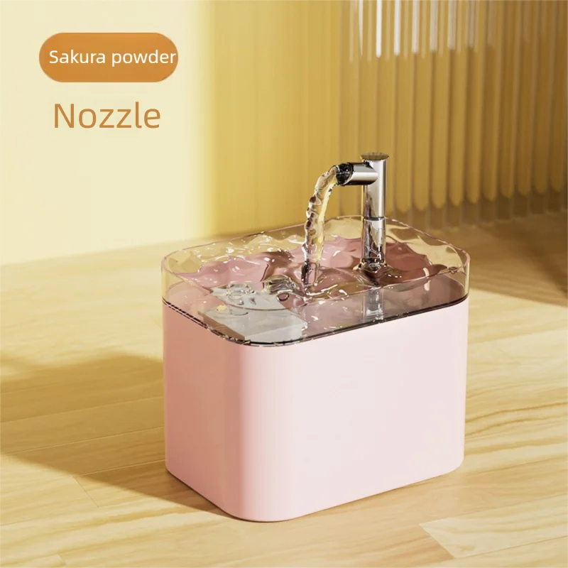 Cat Water Bowl Automatic Pet Fountain Cat Water Fountain Pet Water Dispenser Automatic Drinking Dispenser for Small Medium Pets