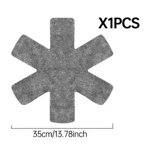 Pot and Pan Protectors Dividers Pads Stacking Pan Protectors Pan Separators Pads for Protecting Separating Pots and Pans