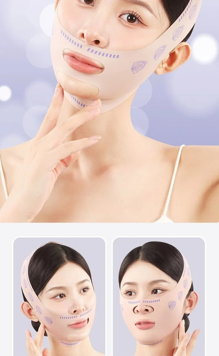Slimming Double Chin Mask Double Chin Face Sheath Face Bandage Lifting Visage Band Slimming Double Chin Mask LBHL02