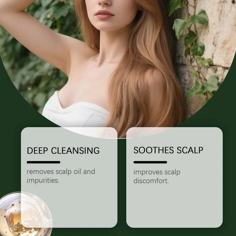 Nourishing Scalp Scrub for Deep Cleansing Hair Exfoliation and Anti Hair Loss Enhances Scalp Health Daily Care