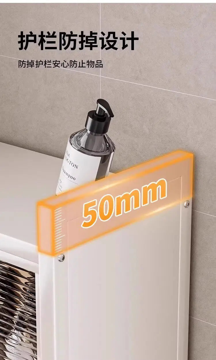 Bathroom Display Storage Shelves Skincare Corner Toothbrush Trinket Storage Shelves Decoration Towel Estante Room Stuff