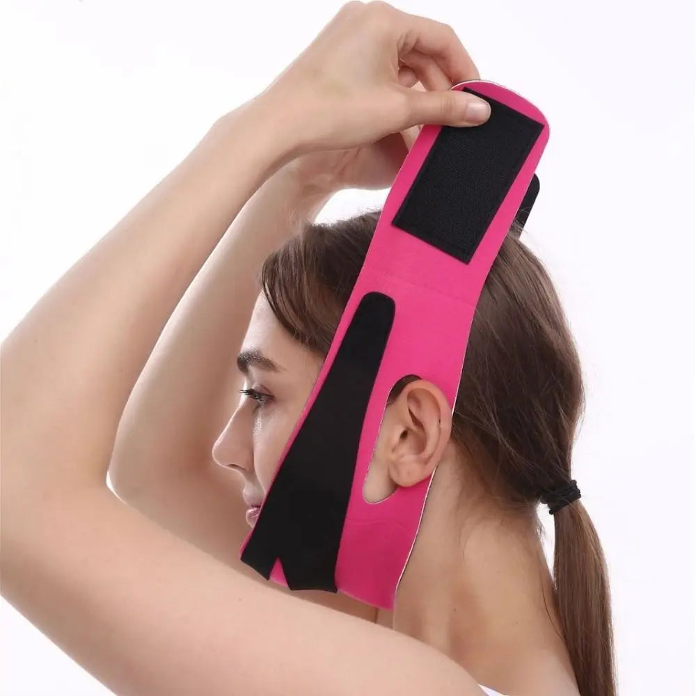 Useful V-Line Slim Slim Face Belt Tight Double Chin Lift Up Facial Bandage Physical Correction Face Mask Lifting Double Chin