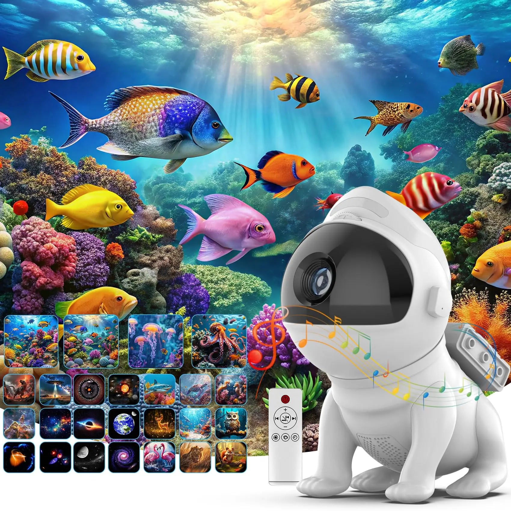 Galaxy Projector Pro HD 25 in 1 Star Projector Galaxy Light Timer White Noise Bluetooth LED Space Lamp Bedroom Decor for Adults