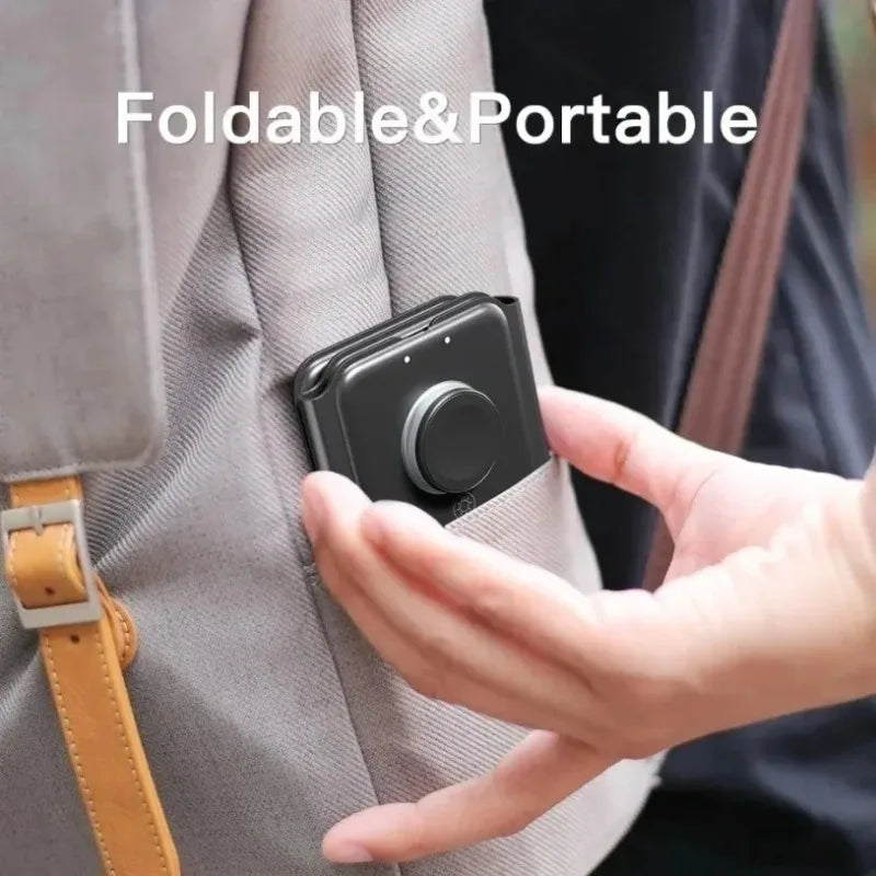 Foldable 3 In 1 Fast Charging Pad Desktop Wireless Charger For iPhone 17 16 15 14 13 Pro Max iWatch 10 9 8 7 6 AirPods Pro 2