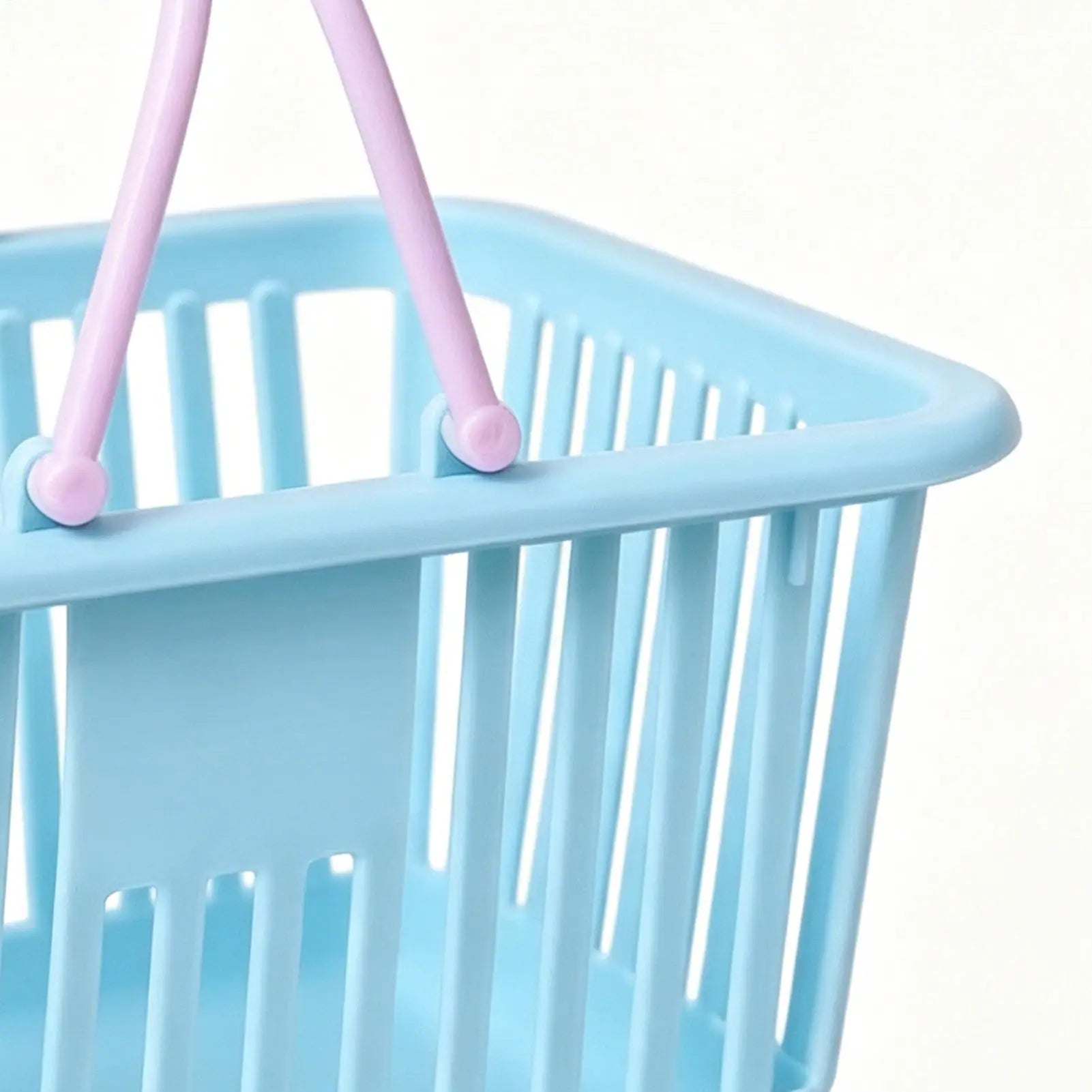Small Storage Basket Storage Bin with Handles Tiny Baskets for Kids Toy Snack Desk Bathroom Home Shopping Dorm Kitchen Pantry