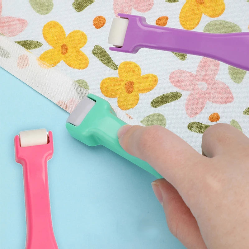 Quilting Seam Roller Household Plastic Seam Roller Quickly Press Wheel Wrinkle Remover Wheel Roll Sewing Accessories