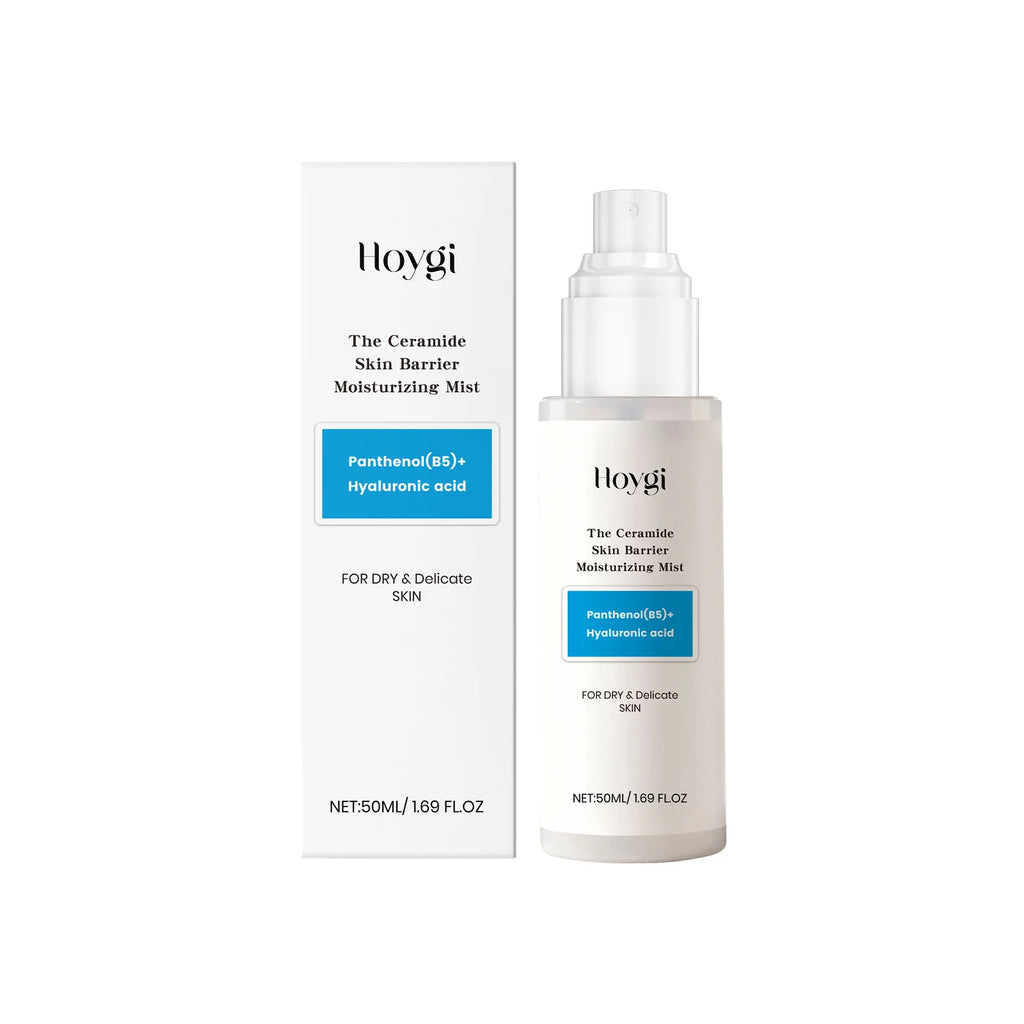 Hyaluronic Acid Facial Spray Hydrating Mist for Dry Skin Ceramide Oil Control Soothing Face Portable Skincare Instant Refresh