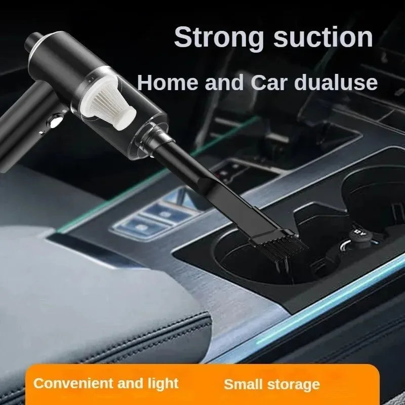 Mini Portable Handheld Car Vacuum Cleaner Multipurpose Car Vacuum With Air Pump For Automobile Interior Small Household Clean