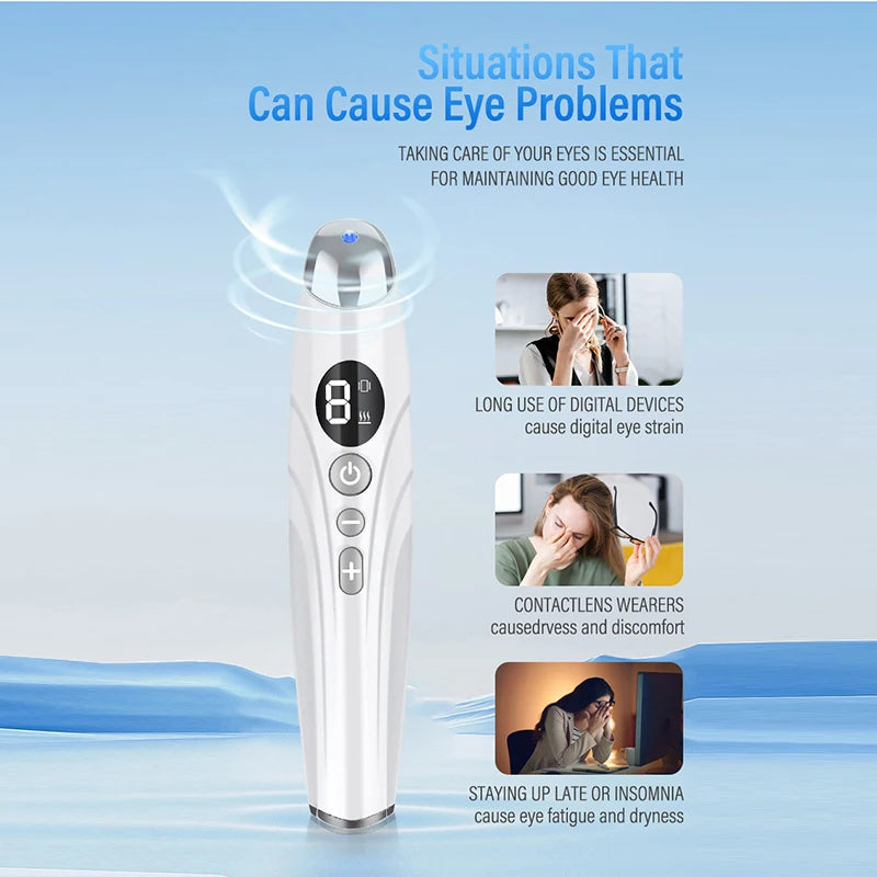 Electric Eye Massager Vibrating Eye Cream Essence Introducer Constant Eye Massager Face Eye Care Pen