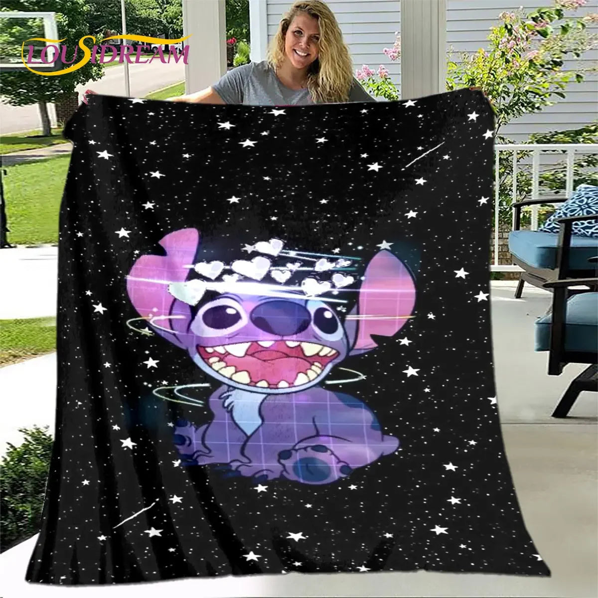 Cute Cartoon Children's Blanket,Flannel Blanket Throw Blanket,Sherpa Warm Kid Blanket for Living Room Bedroom Beds Sofa Outdoors