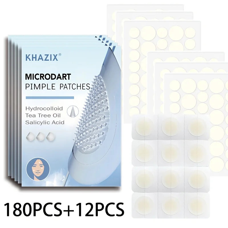 192PCS An invisible high-quality acne patch with strong adhesion, invisible nature and safe for all skin types