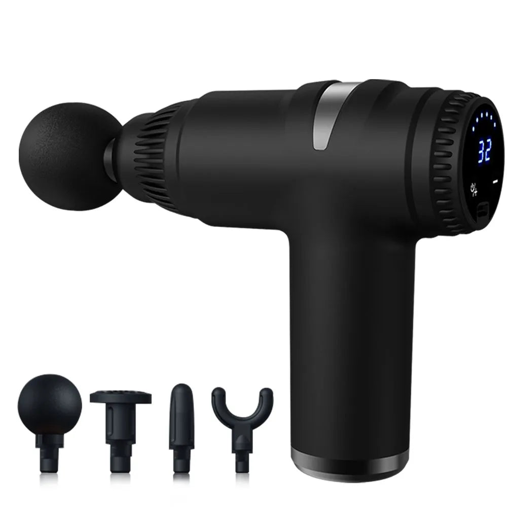 Mini Muscle Massage Gun Protable Body Massager Deep Muscle Relaxation Handheld Percussion Massager for Body Back and Neck Leg