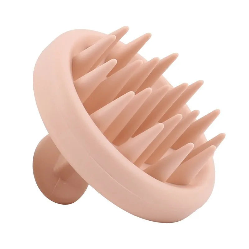 Full Silicone Scalp Brush Hair Massage Scalp Scrubber Shampoo Brush Scalp Massager