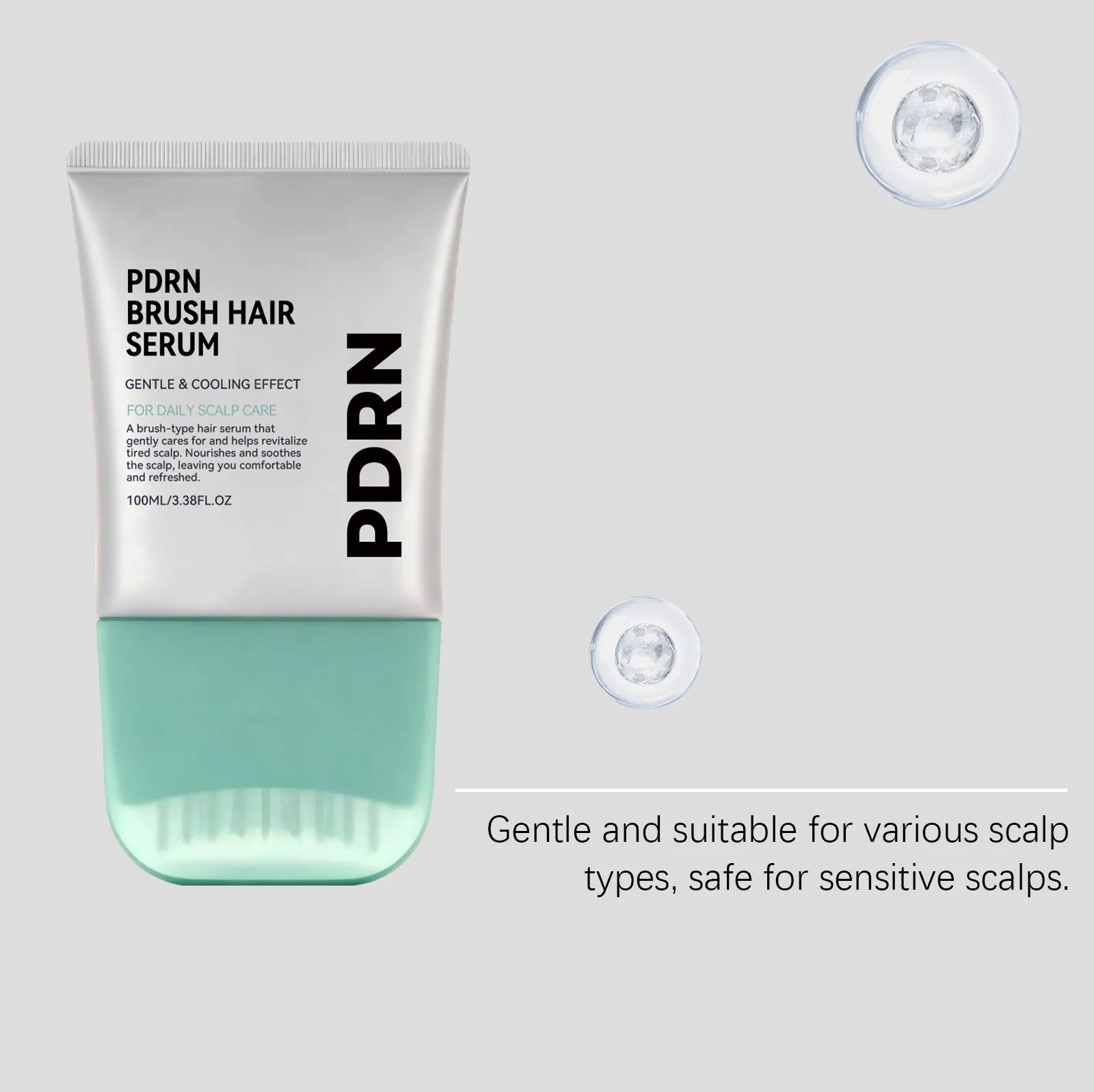 Scalp Care Serum With Centella Asiatica Extract Hair Root Nourishing Treatment Essence For Dry Scalp Moisturizing Lightweight