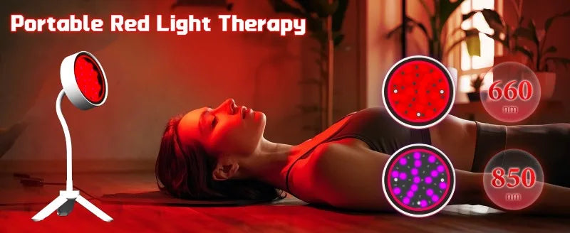 660nm 850nm 10W Led Far Infrared and Red Light Therapy Par Light for Body Skin Care Recovery Healing Pain Relief