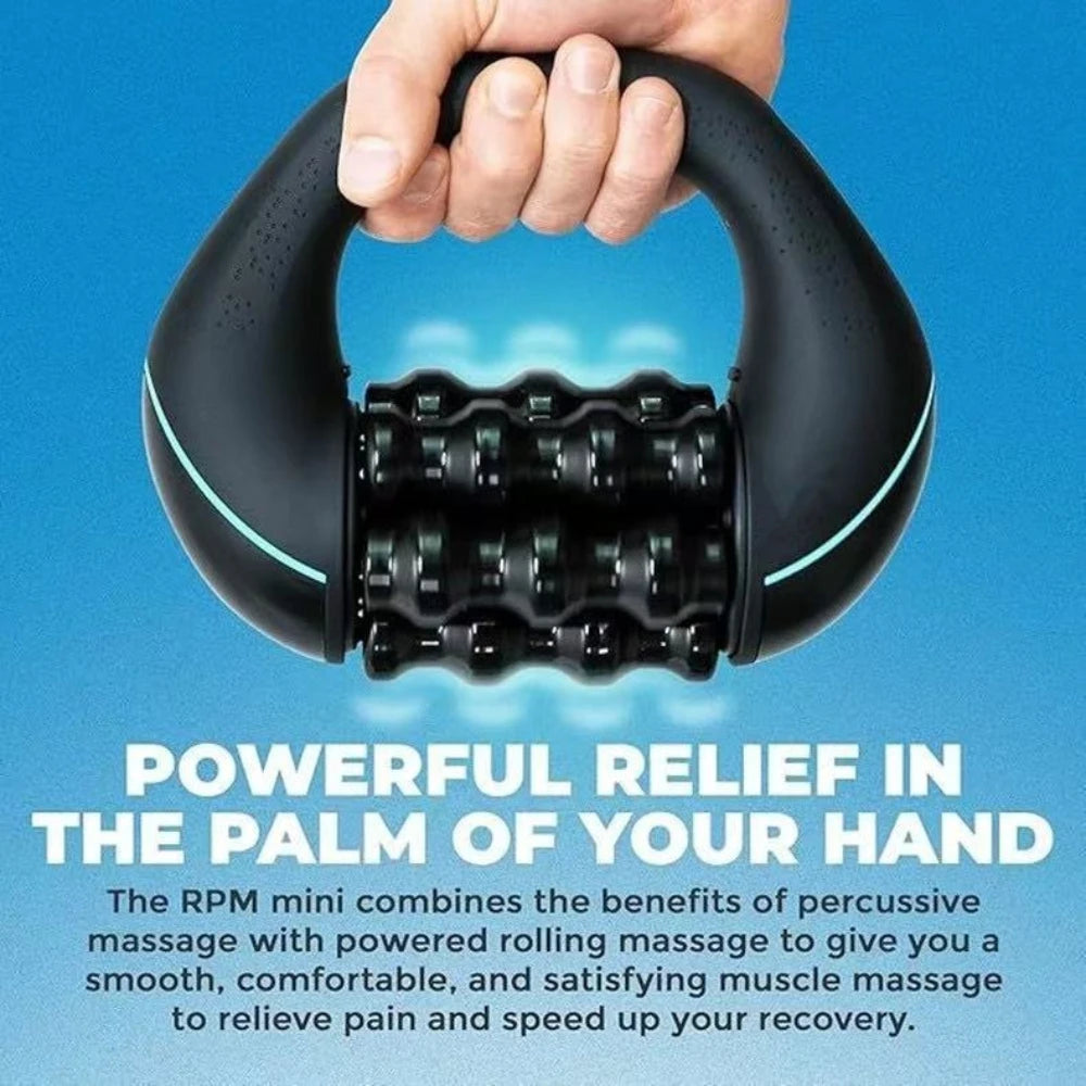 Handheld Electric Massage Roller 3 Speed Vibration Massager Portable Full Body Tool for Neck Shoulder Back Leg Home Office Trave