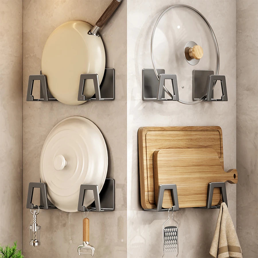 Sink Sponge Rack Drain Storage Holder Self Adhesive Stainless Steel Organizer Sink Sponge Stand Kitchen Countertop Storage Shelf