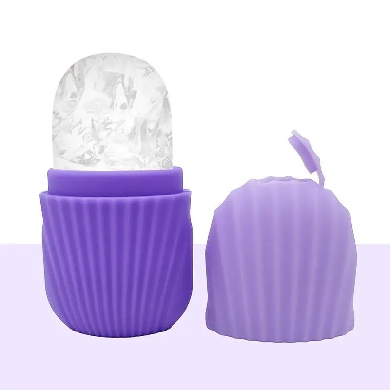 NEW Silicone Trays Facial Eye Roller Ice Ball Beauty Face Lifting Massager Contouring Reduce Acne Skin Care Tool Reusable
