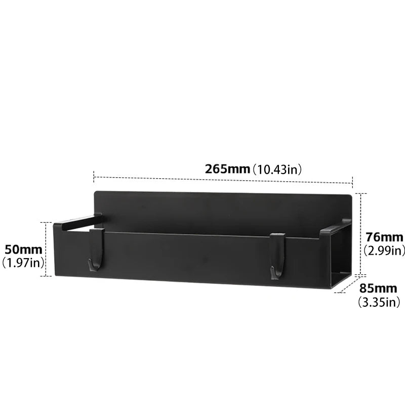 Magnetic Spice Storage Rack,suitable for Refrigerator and Oven etc, household side wall mounted storage rack, movable